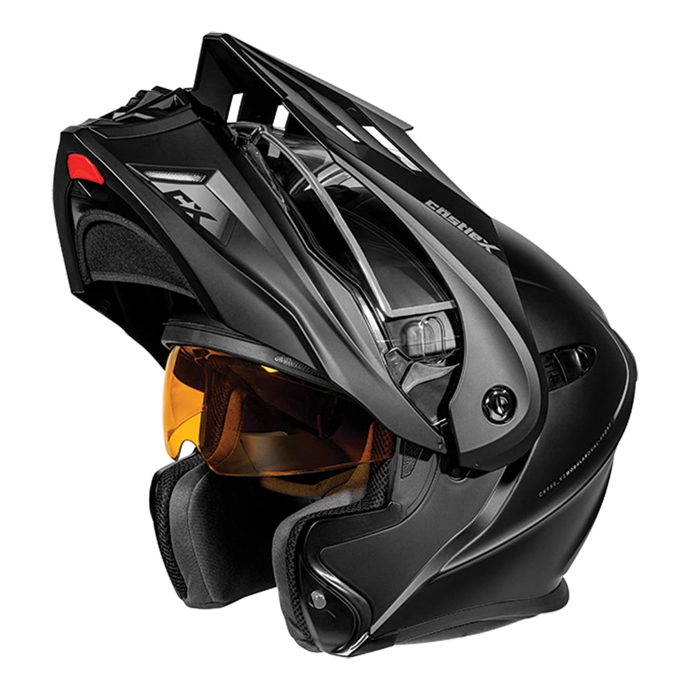 Castle CX950 V2 Modular Snow Helmet w/Electric Shield Matte Black LG