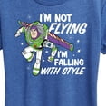 thumbnail image 3 of Toy Story - Im Not Flying - Women's Short Sleeve Graphic T-Shirt, 3 of 5