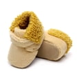 thumbnail image 3 of Akiihool Toddler Shoes for Girl Baby Booties Unisex Booties Non-Slip Toddler Crib Winter Shoes for Boys Girls (Yellow,One Size), 3 of 5