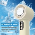 thumbnail image 4 of shyuyusa Handheld Fan Summer Portable Small Desktop Rechargeable Turbo Mini Fan Personal Cooling Device For Daily Use, 4 of 5