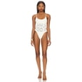 thumbnail image 3 of Frankies Bikinis ANGEL DUST Juliet Low Back One Piece Swimsuit, US X-Large, 3 of 4