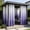 02#Purple, variant on Bxaolu Waterproof Outdoor Curtains for Patio, Premium Thick Privacy Weatherproof Outside Curtains for Porch, Pergola, 1 Panel, 53W x 82L inch, Black