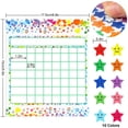 thumbnail image 2 of Tabla de recompensas Utron, paquete de 80 para niños con 2160 stickers de estrellas, 2 of 7