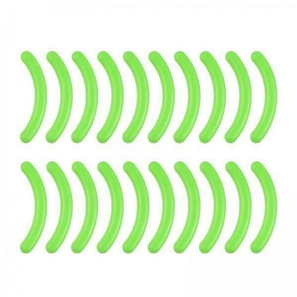 3x20 Piezas Recambios Para Rizador De Pestañas Fácil De Instalar Accesorio Cosmético Portátil Verde