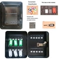 thumbnail image 2 of Caja de seguridad con llave Onwillbox montada en la pared con cerradura de combinación, 2 of 7