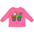 thumbnail image 3 of Inktastic 2nd Birthday Monster Truck Boys Long Sleeve Toddler T-Shirt, 3 of 5