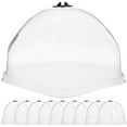 thumbnail image 1 of 10Pcs Transparent Humidity Dome Plant Protective Cover Garden Dome Cloche Set, 1 of 9