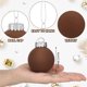 thumbnail image 5 of Bolas navideñas de terciopelo de 2,4 pulgadas, 12 unidades, bolas de adorno colgantes para árbol de Navidad, decoraciones para árbol de Navidad y Año Nuevo, 5 of 5