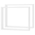 thumbnail image 7 of 2-Pack Wooden Pressed Flower Frame, 8 x 10 Inch Double Acrylic Floating Picture Frame for Dried Flowers/Tabletop/DIY/Handicrafts [White], 7 of 7
