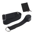 thumbnail image 2 of Cinturón de estiramiento, correa de yoga, cinturón de inversión dividida, cinturón de estiramiento de piernas con flexión de cintura y espalda, cintur Negro, 2 of 8
