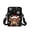 Christmas Highland Cow Pattern, variant on Chririnla Phone Cross Body Bags for Travel, Lightweight Double Deck Crossbody Bag for Women Cherry Blossom Bird Print Crossbody Bags