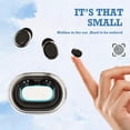 thumbnail image 3 of Mini Small Bluetooth Earbuds Invisible Wireless for Small Ear Canals Low Profile Smallest Sleep Micro Discreet Hidden Earbuds Small Ears Mini Invisible Small Ear Buds Headphones, 3 of 7