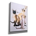 thumbnail image 2 of Epic Graffiti 'Siamese' by Barbara Keith, Canvas Wall Art, 12"x16", 2 of 8