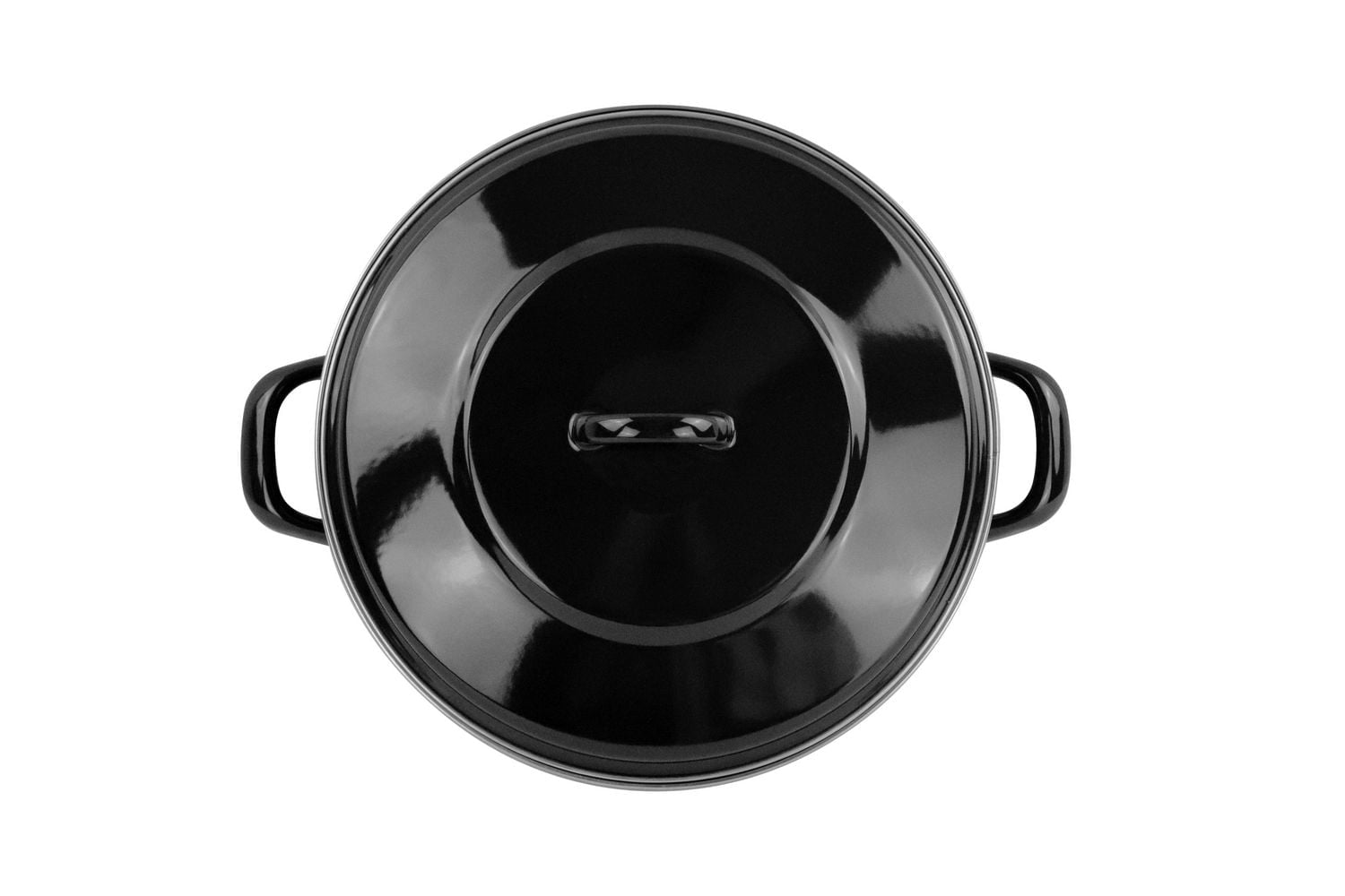 Vitrinor Dutch Oven Black 26 Cm (5L) with Temperature Gauge