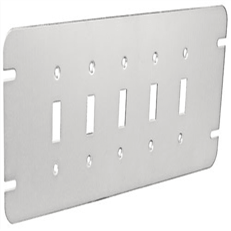 Toggle Switch Five Gang MultiGang Box Cover