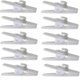 thumbnail image 1 of 10 White Headphone Clips, Headphone Clips with 360 Degree Rotating Cable, Fits Most Monster, Sony, Sennheiser and Plantronics Headphones., 1 of 4