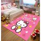 thumbnail image 1 of Alta calidad, diferentes tamaños, patrón de dibujos animados, HelloKitty, estampado de leopardo, alfombra para dormitorio, sala de estar, suelo, 1 of 4