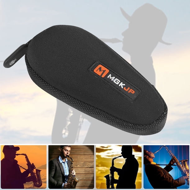Bolsa para boquilla de saxofón, funda para clarinete, funda acolchada para boquilla de diseño moderno
