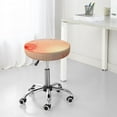 thumbnail image 7 of Xecao's The Sunset of Dandelion Print Stool Covers offer stylish, washable protection for PU round bar stools, perfect for home or commercial use., 7 of 7