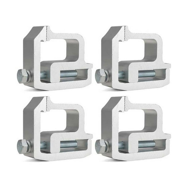 relayinert 4 Pieces Truck Cap Topper Clamp Shell Mounting Camper Lock