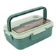 thumbnail image 5 of Contenedor de Comida para Almorzar, Lonchera, Contenedores de Almuerzo, Lonchera de PlásTiCO con 3 Compartimentos, 1000 ml, Caja Segura para Microondas Para Niños, Adultos, Adultos,, 5 of 7