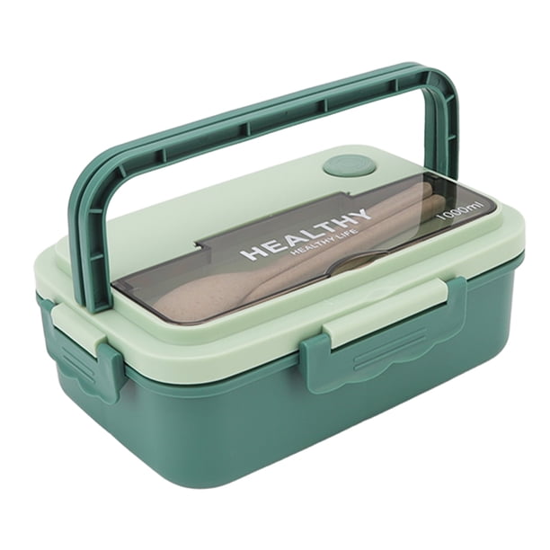 Fiambrera Bento de 1000 Ml Fiambrera Bento para Niños y Adultos Fiambreras a Prueba de Fugas con 3 Compartimentos Apto para Lavavajillas ANGGREK Otros