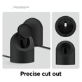 thumbnail image 3 of Organizador de cables con soporte para cargador inalámbrico para Samsung Galaxy Watch 5/5Pro (negro) Hugtrwg  Nuevos Originales, 3 of 7