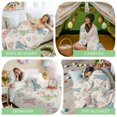 thumbnail image 6 of Throw Blanket Fleece Throw Blanket 50x80in, Happy Easter Cute Plaid Bunny Soft Lightweight Bed Blankets Colorful Egg Leaves Farm Linen Fuzzy Couch Blankets for All Season, 6 of 9