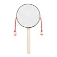thumbnail image 1 of Wood Rattle Drum Durable Convenient Storage for Handcraft DIY Baby Infant, 1 of 8