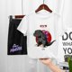 thumbnail image 2 of Godzilla-Conjunto de ropa deportiva para bebé, camiseta y pantalones cortos, chándal de dibujos animados de Anime, camisetas de verano, 2 piezas, 2 of 5