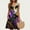 Purple, variant on Women Dresses Under $10! Xqxayjr Women's Mardi Gras Dresses with Pockets Knee Length Carnival Parade Party Flowy Swing Tshirt Wedding Guest Dresses Sleeveless Summer Casual Cute Beach Dress