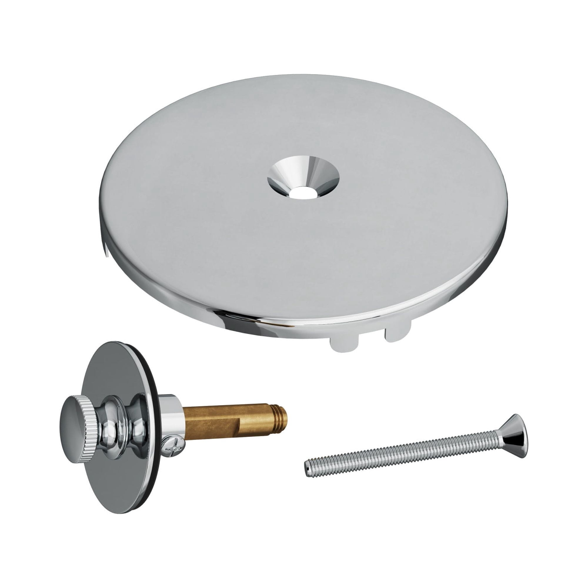 PROFLO PF05036CP 1/2-Inch Vacuum Breaker Connector – Polished Chrome Finish