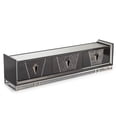 thumbnail image 5 of Carmela Media Cabinet - Glossy Charcoal Sand, 5 of 7