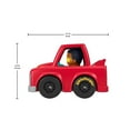 thumbnail image 2 of Fisher-Price Little People Wheelies Toy Car and Truck Collection for Toddlers, Styles May Vary, 2 of 6