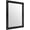 Black, variant on Wall Mirror Rectangle Decorative Mirror 12" x 16" for Entryway, Bedroom, Living Room, Black
