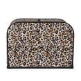 thumbnail image 2 of Pofeuu Leopard Print Toaster Cover 4 Slice, Bread Dust Cover & Fingerprint Protection, Kitchen Small Appliance Covers(Toaster Cover), 2 of 7
