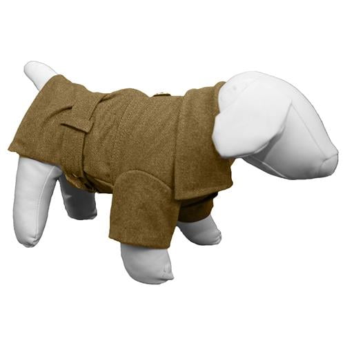 Pet Life ® 'Galore Back-Buckled' Fashion Wool Dog Jacket Coat