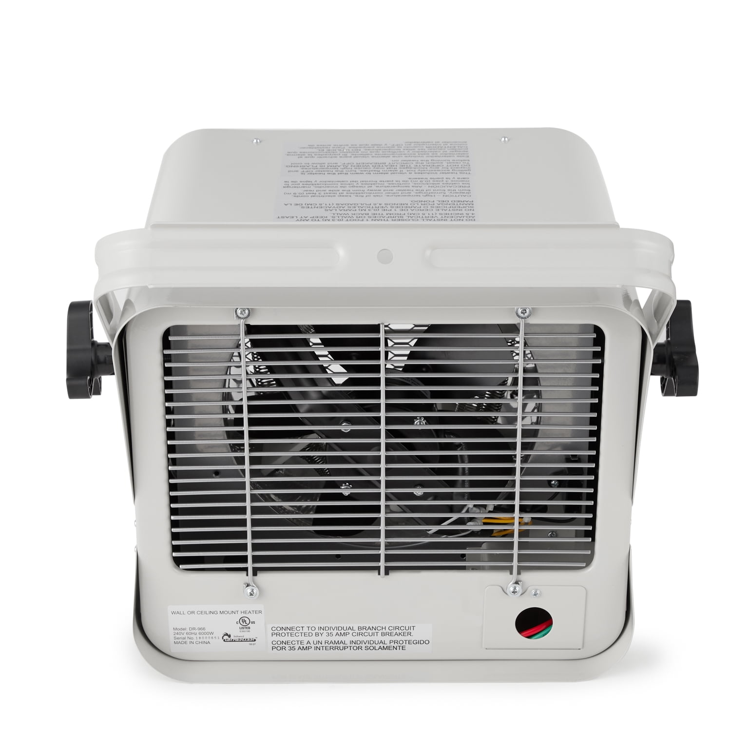 Dr. Heater 240V 6000W Garage Workshop Industrial Infrared Space Heater |  DR-966 | Walmart Canada