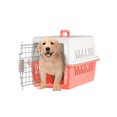 thumbnail image 2 of Jaula Transportadora Mascotas Rectangular Lab.G Rosa Blanco, 2 of 5
