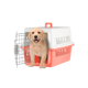 thumbnail image 2 of Jaula Transportadora Mascotas Rectangular Belug Rosa Blanco, 2 of 5