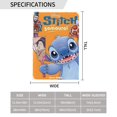 thumbnail image 3 of Bandera de jardín de doble cara con diseño de Stitch, ideal para decoración navideña al aire libre., 3 of 8