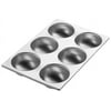 Wilton Ball Pan, 3D Aluminum Bakeware for Baking or Molding Delicious and Uniquely Shaped Treats, Makes 6 Half Balls