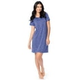 thumbnail image 4 of Fruit of the Loom Women's Soft and Breathable Pajama Sleepshirt, Sizes S-5X, 4 of 7