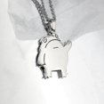 thumbnail image 5 of 2023 Hip Hop collar con colgante de acero de titanio para Mujeres Hombres lindo Kpop moda coreana garabato collar pareja regalo de fiesta, joyería, 5 of 5