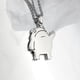 thumbnail image 5 of 2023 Hip Hop collar con colgante de acero de titanio para Mujeres Hombres lindo Kpop moda coreana garabato collar pareja regalo de fiesta, joyería, 5 of 5
