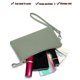 thumbnail image 3 of Monedero de piel vegana Laklulu para mujer: pequeño bolso de mano con correas para el hombro y la muñeca, 3 of 5
