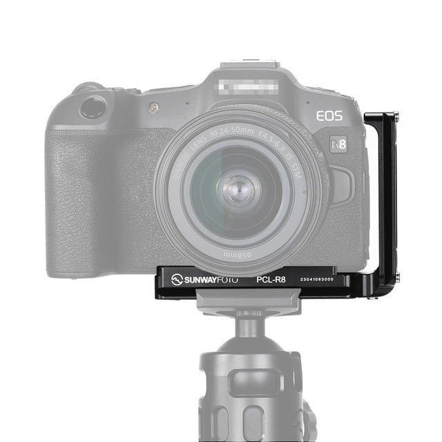 SUNWAYFOTO PCL-R8 L-bracket for Canon Eos R8/Eos RP Arca Swiss Quick Release L Plate
