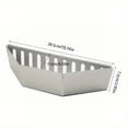 thumbnail image 3 of PLJFXXM 2PCS Stainless Steel Charcoal Basket for BBQ Grilling Accessories Grills Kettles,Grill Charcoal Holder,Hollow Char-Storage Rack (Silver), 3 of 9