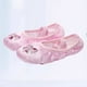 thumbnail image 4 of EeaseMX Zapatillas de ballet de satén con lentejuelas bordadas y suela de yoga para niñas - Talla 31 (rosa), 4 of 7