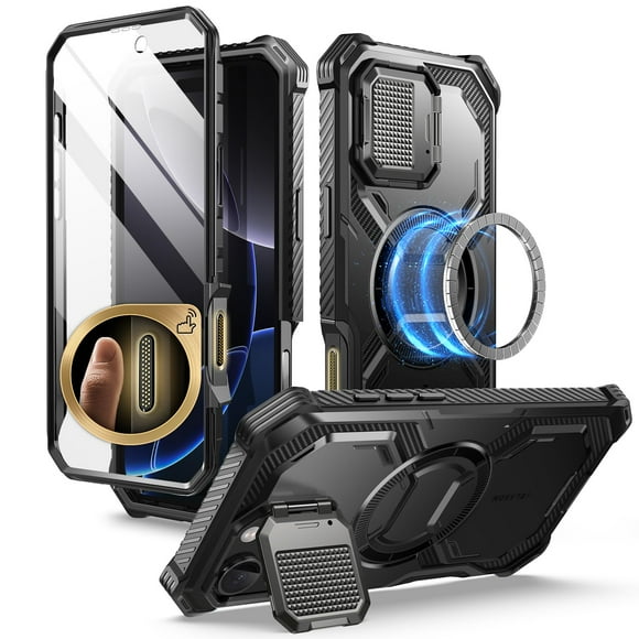 Funda de teléfono i-Blason Armorbox con MagSafe para iPhone 16 Pro